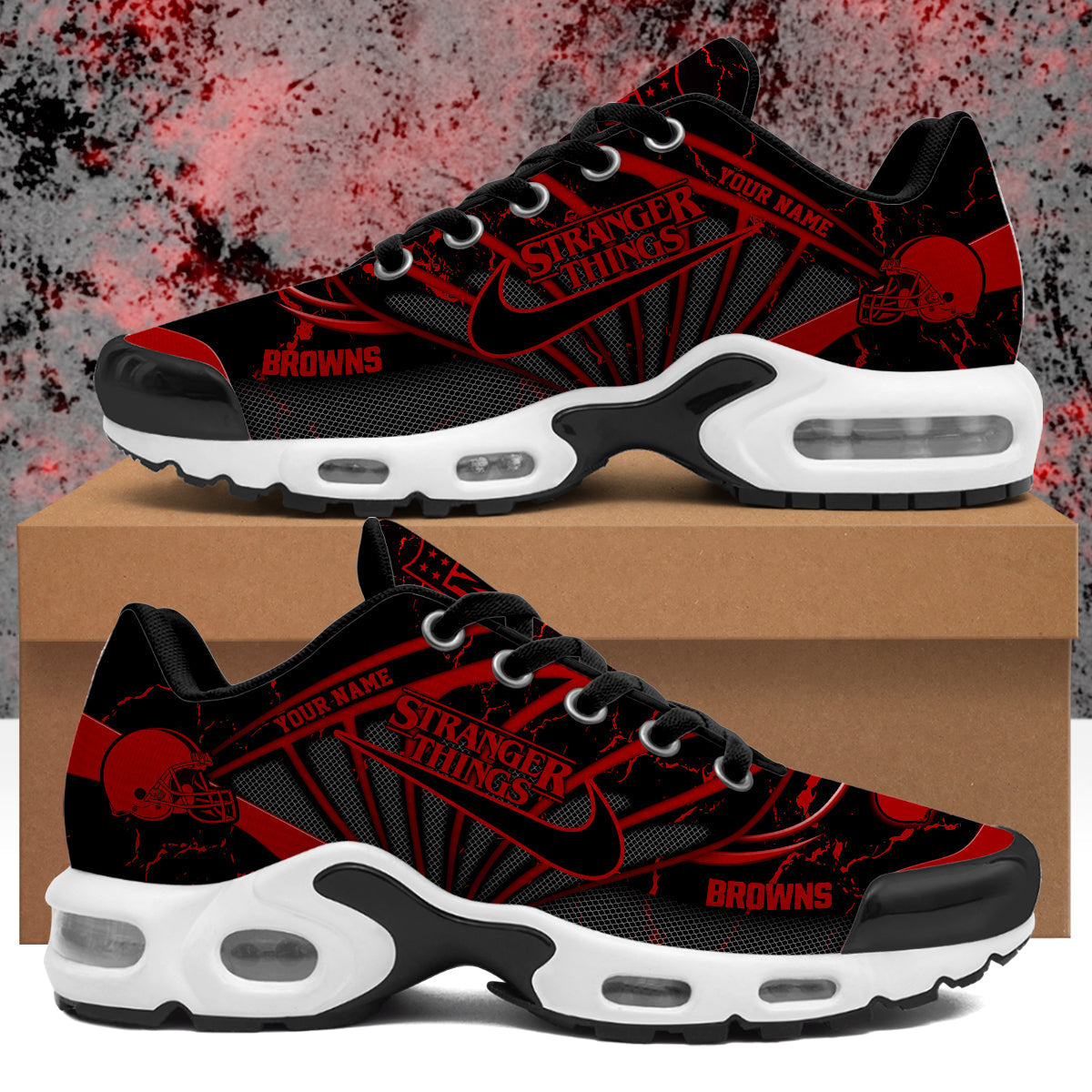 CLE Stranger Things Personalized Air Max Shoes