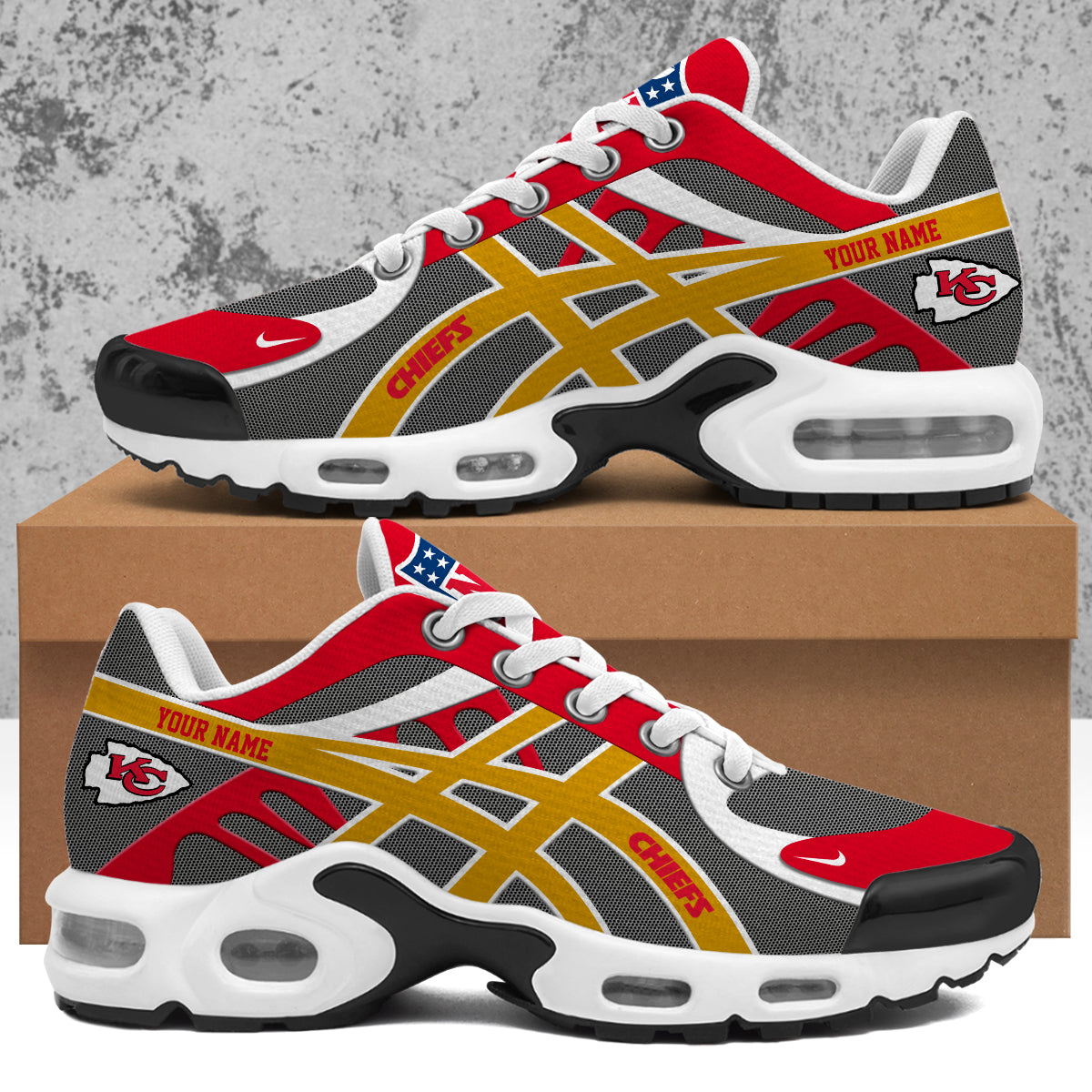 Personalized KC Air Max Shoes