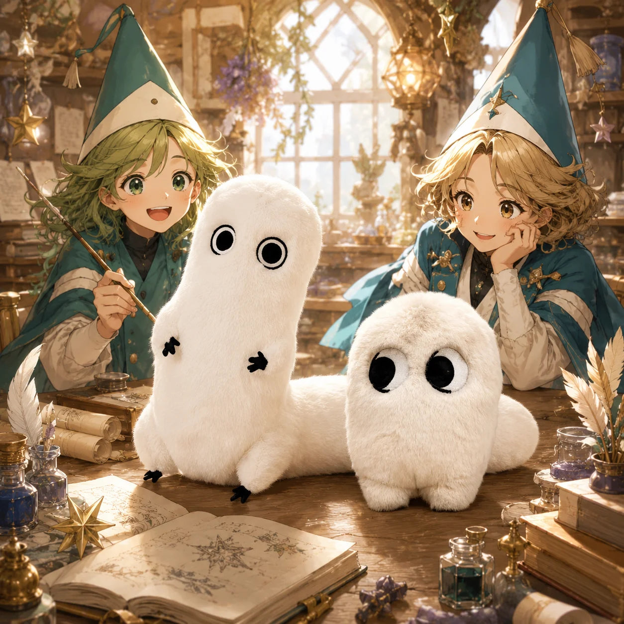 40cm Atelier Of Witch Hat Plush Tongari Boushi No Atelier Plushie Witch Hat Atelier Anime Cosplay Cartoon Prop Christmas Gift