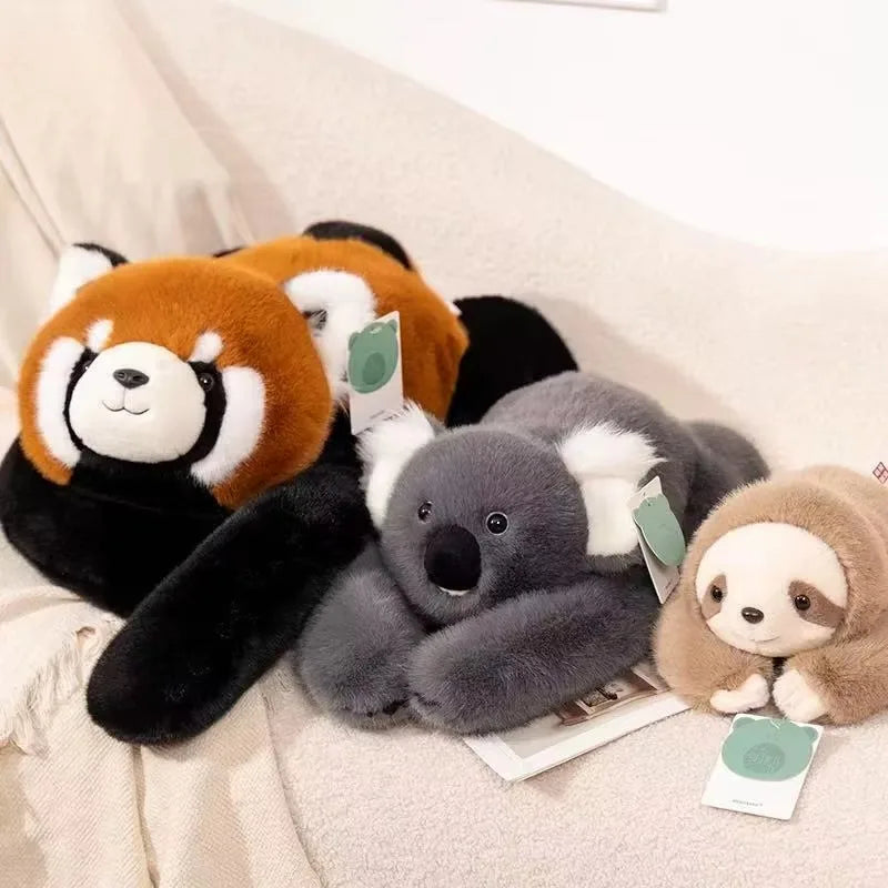 65CM Cozy Weighted Long Arm Animal Plush Pillow Super Soft Fluffy Stuffed Toy Comfortable Decompression Gift For Boys Girls