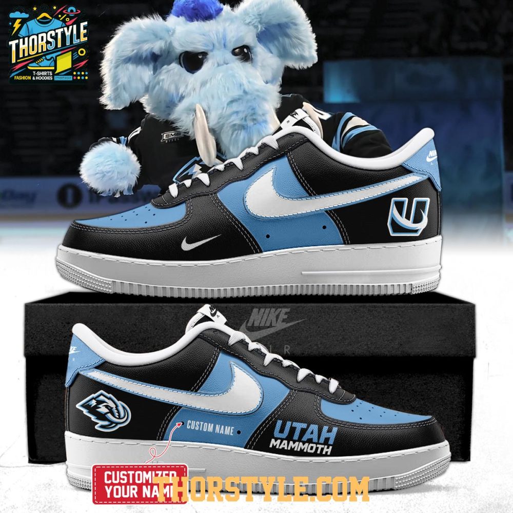 Utah Mammoth 2025 Hockey Tusks Up Personalized Air Force 1 Shoes